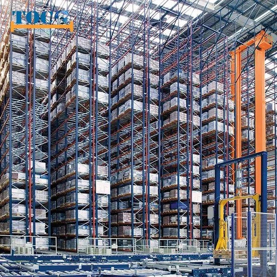 China Warehouse Asrs Automatic Storage Racking System with Stacker