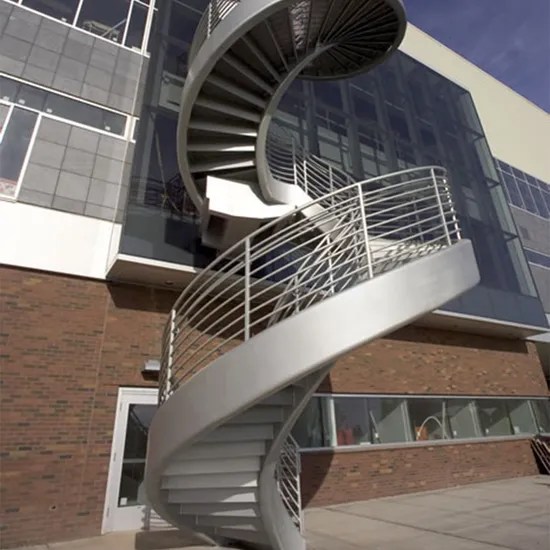 China New Style Curved Staircase with Cable Railing China Curved