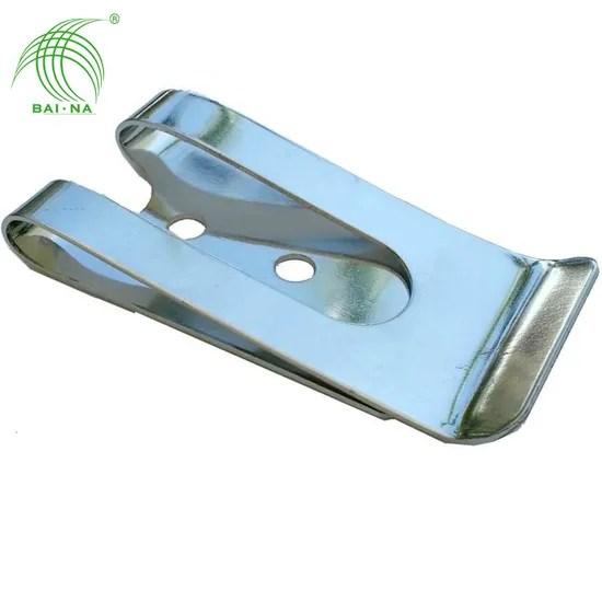 China Custom Precise Flat Spring Steel Clips China Spring Steel Clips