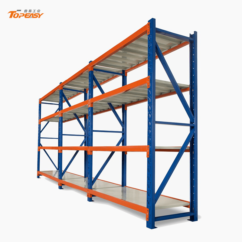Warehouse Factory Storage Medium Duty Boltless Adjustable Rack Iron