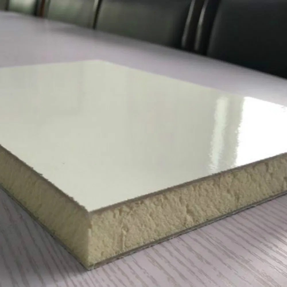 Smooth FRP Coated Polyurethane Foam Panel for Truck Body China PU