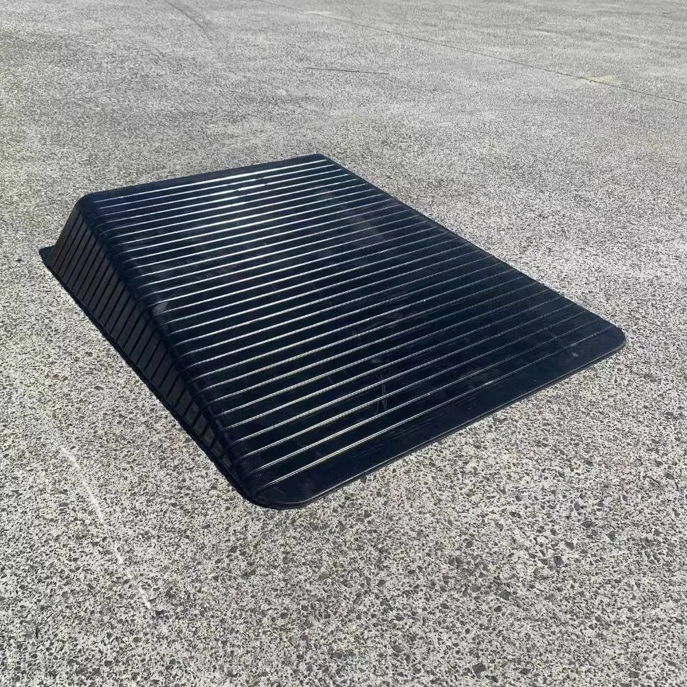 Outdoor Rubber Ramp Mat Threshold Access Ramp Easy Installation