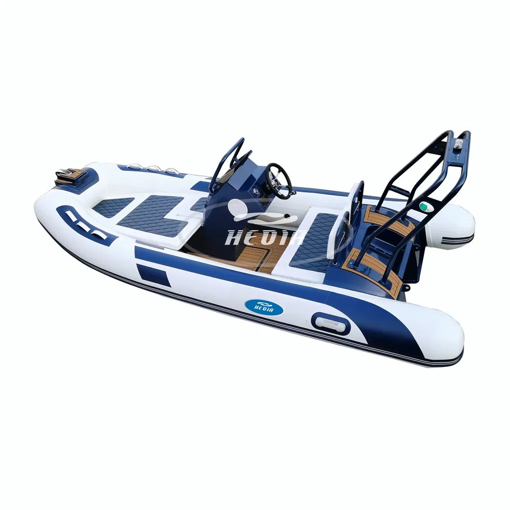 4.2 Meter Rib Rib 14FT PVC Welded SemiRigid Hull Luxury Hypalon Rib Inflatable Boat 4.2 Meter