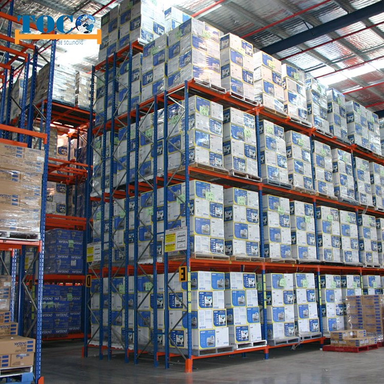 Spill Containment Mesh Pallet Double Deep Metal Racking China Gavity