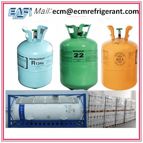 Mixed R404A R407c R410A Refrigerant Gas R22 R134A R1234yf Factory Price