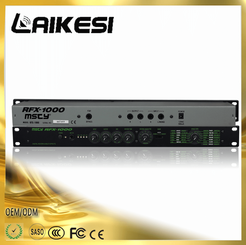 Pre Signal Distributor Rfx1000 Audio Digital Processor for Sound