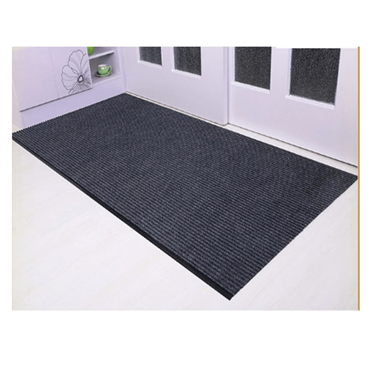 Double Rib Design Surface Polyester Washable Waterproof Kitchen Carpet