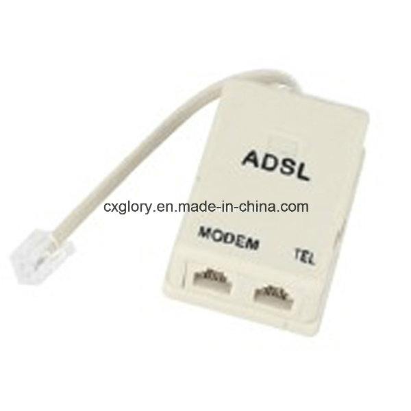 USA Type Simplex Rj11 ADSL Modem Splitter Simplex Rj11 ADSL Modem