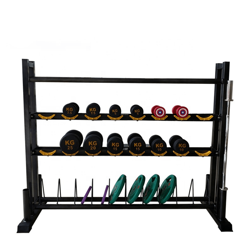 Multi Function Gym Equipment Kettlebell Rack, Dumbbell Rack, Weight