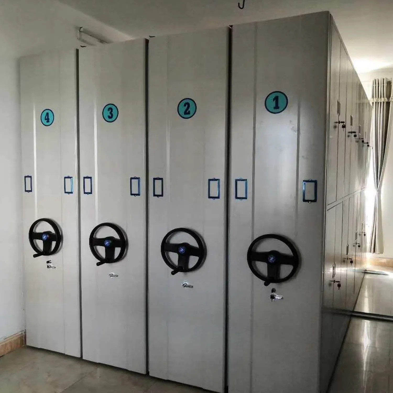 Mobile Filing Documents Storage High Loading Capacity Metal