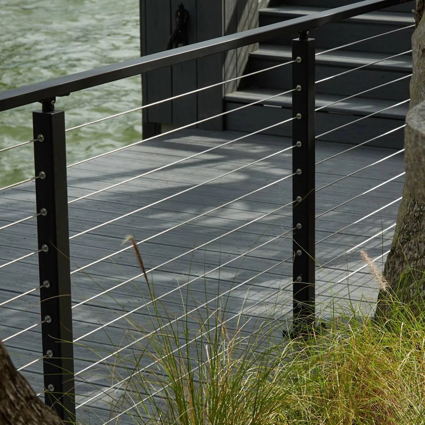 TopRanked Excellent Stair Railing Wire Rope Fittings Stainless Cable