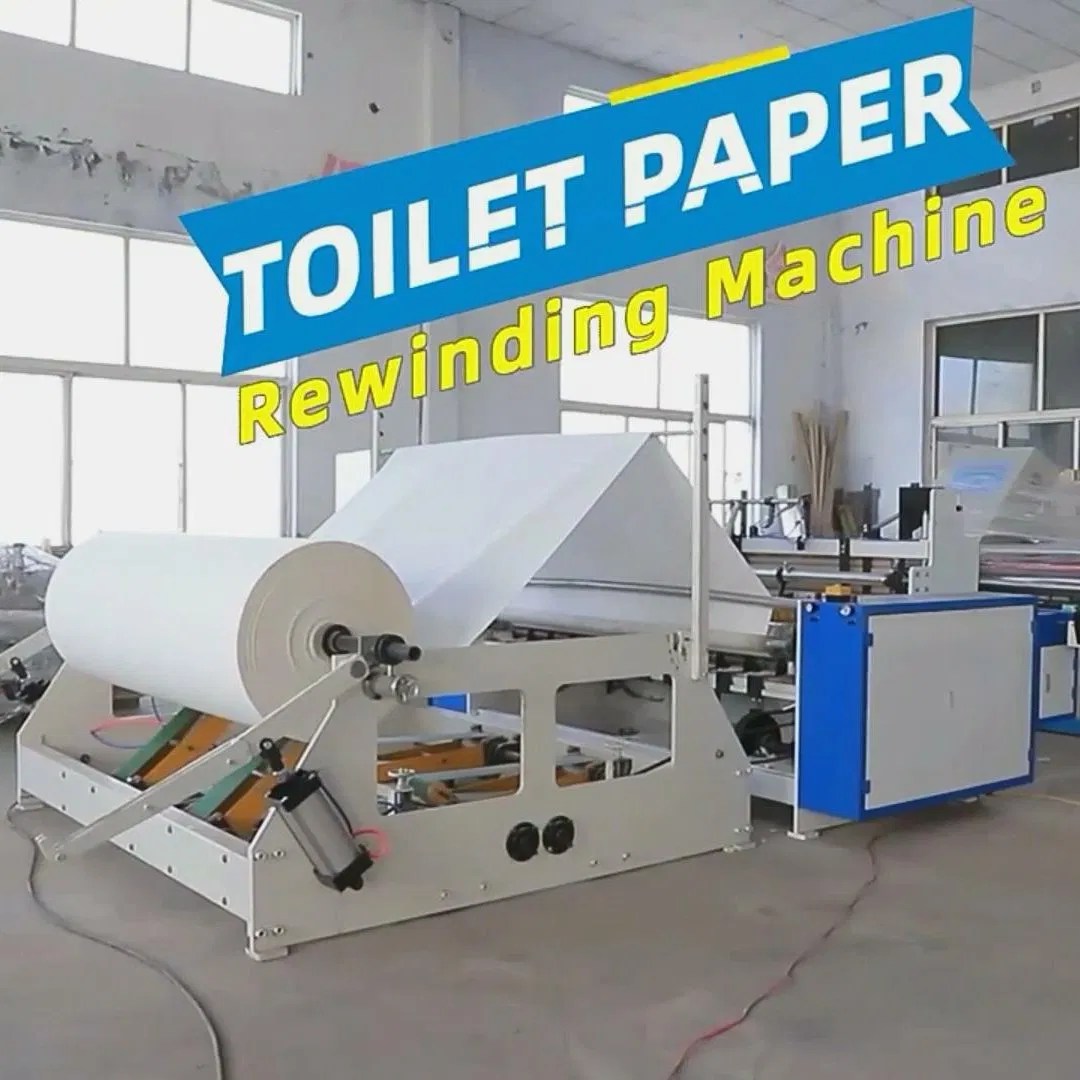 Complete Automatic Toilet Paper Converting Machine China Toilet Paper