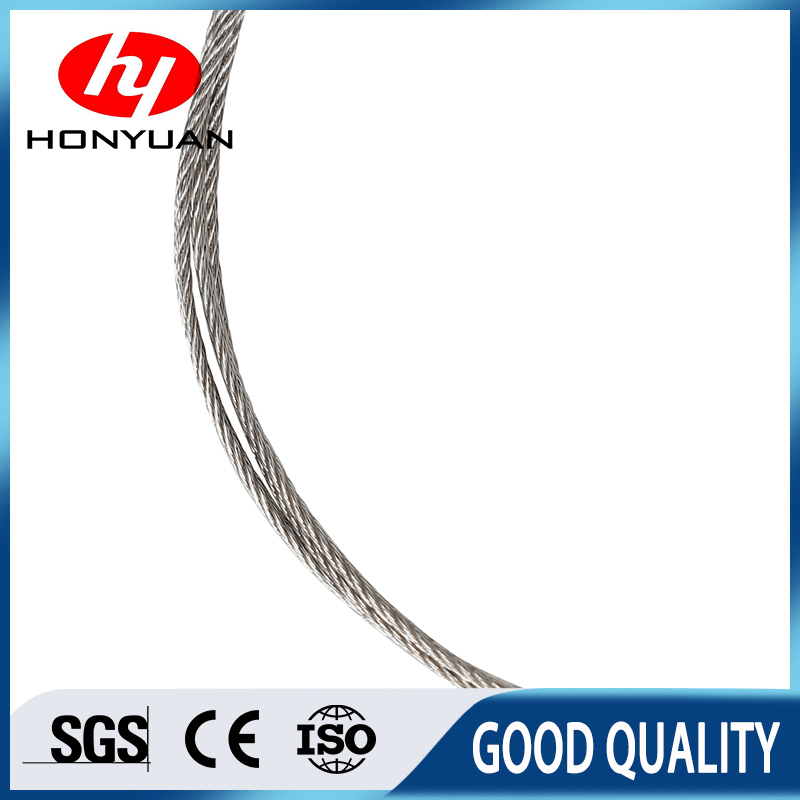 FC Wire Rope Multi Stranded Cable Rope Galvanized Steel Wire Rope Braided Cable Rope for Fence