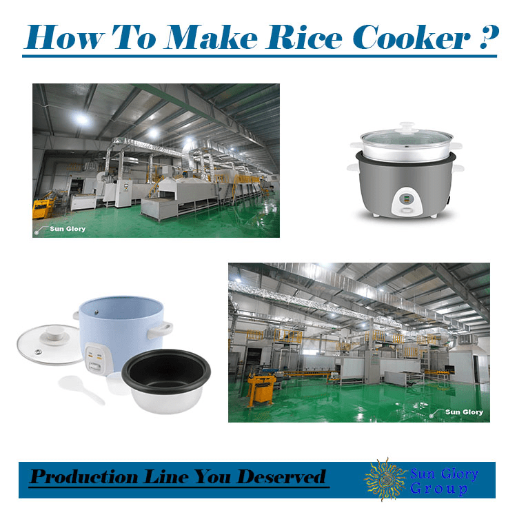 Rice Cooker Assembly Line Rice Cooker Production Line China Stock Pot