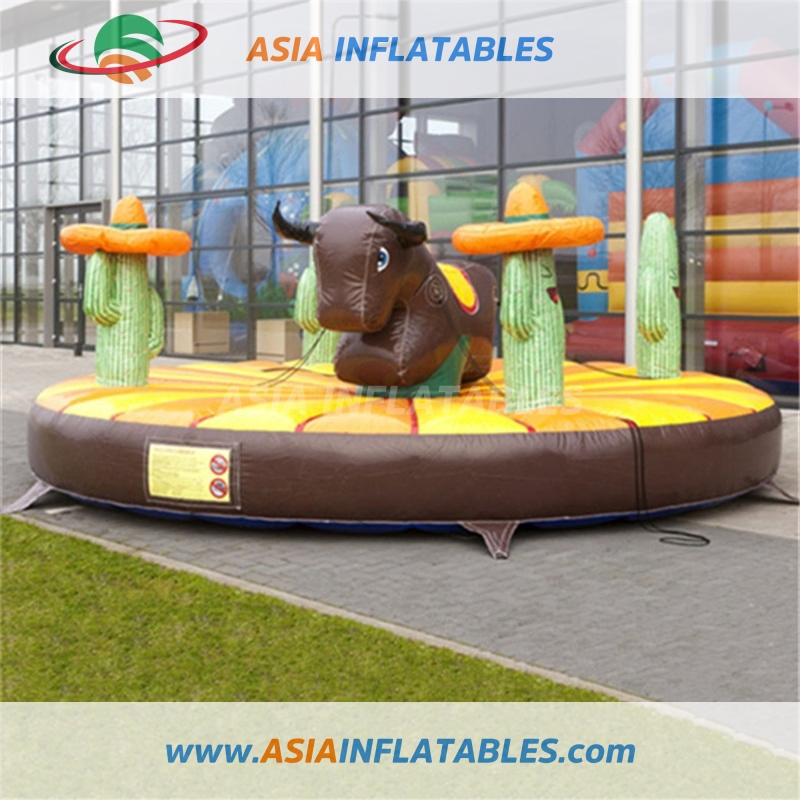 Party Rental Inflatable Bull Rodeo Riding Interactive Sports Bull