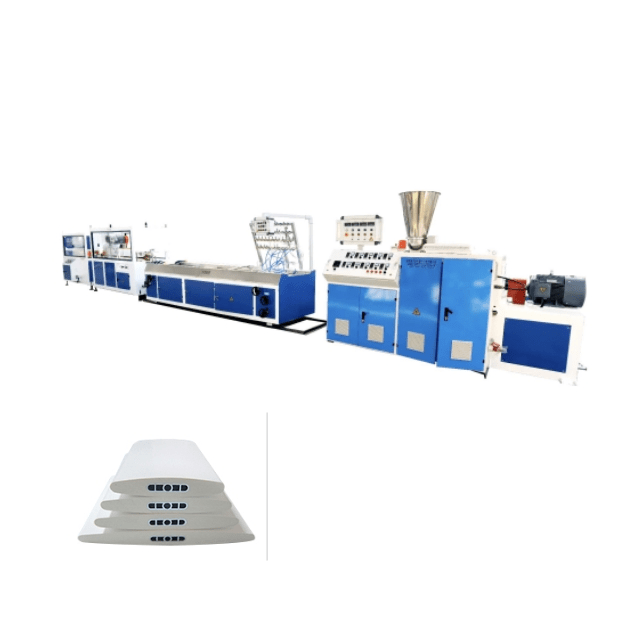 PVC Plantation Shutter Making Machine PVC Window Profile Extrusion