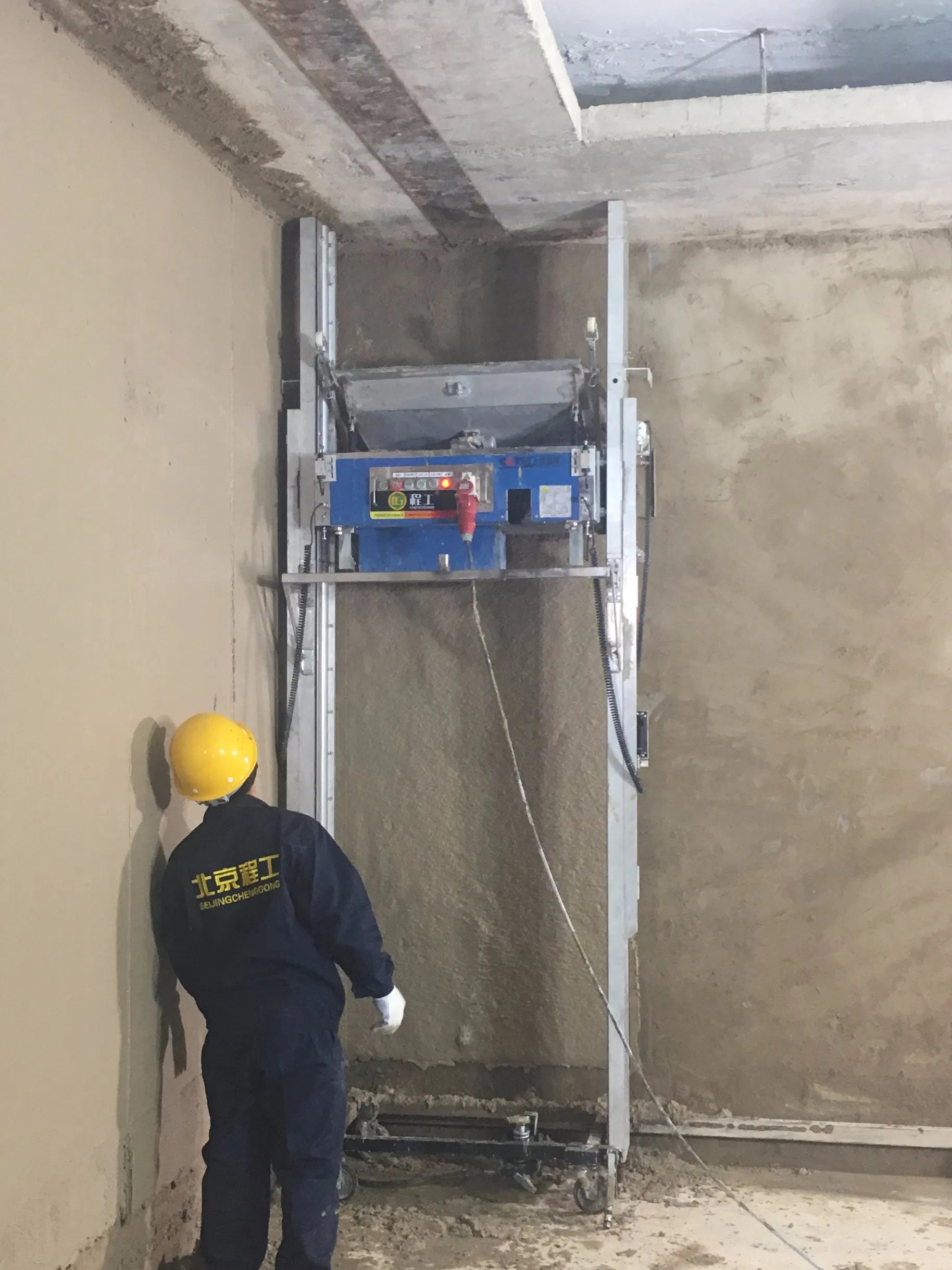 China Automatic Wall Rendering Machine Plastering Machine