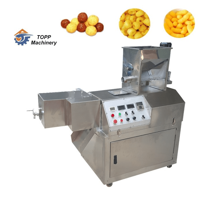 Puffed Corn Rice Snacks Food Extruder Machines Puffed Rice Machine