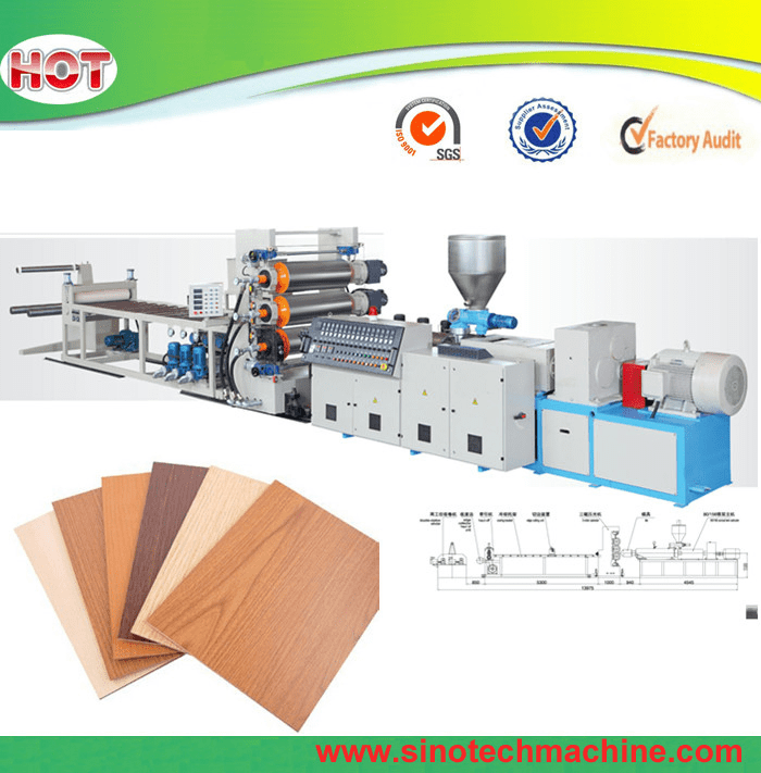 New Technology Rigid PVC Sheet Extrusion Production Line China PVC