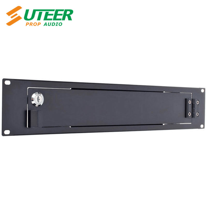 Lockable Rack Panel Door 2u 19 Inch China Lockable Rack Panel Door