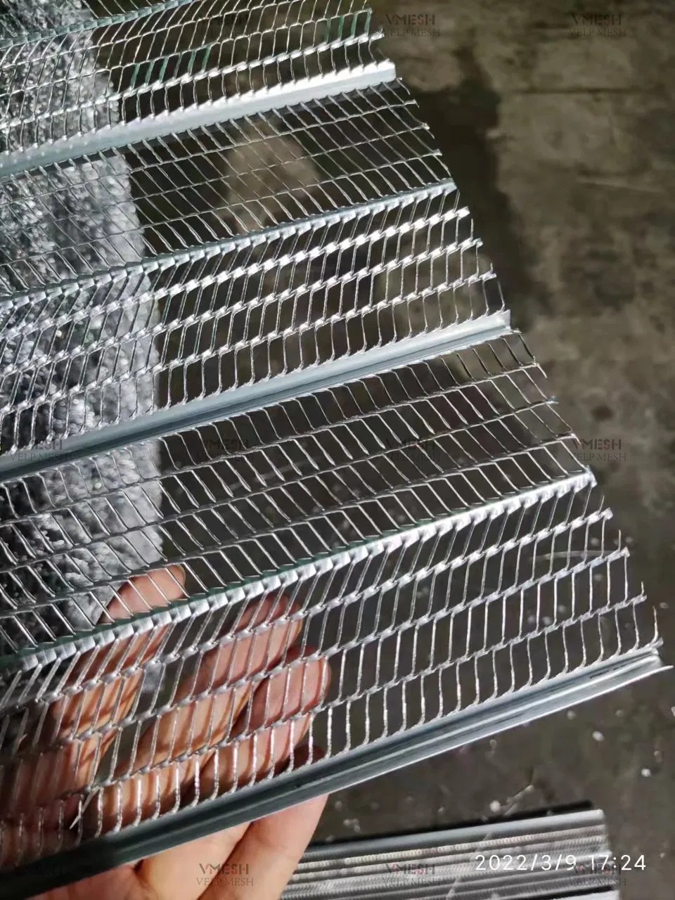 7 Rib 8 Opening Ceiling Plaster Expanded Metal Rib Lath China Rib Steel and Rib Lath Mesh