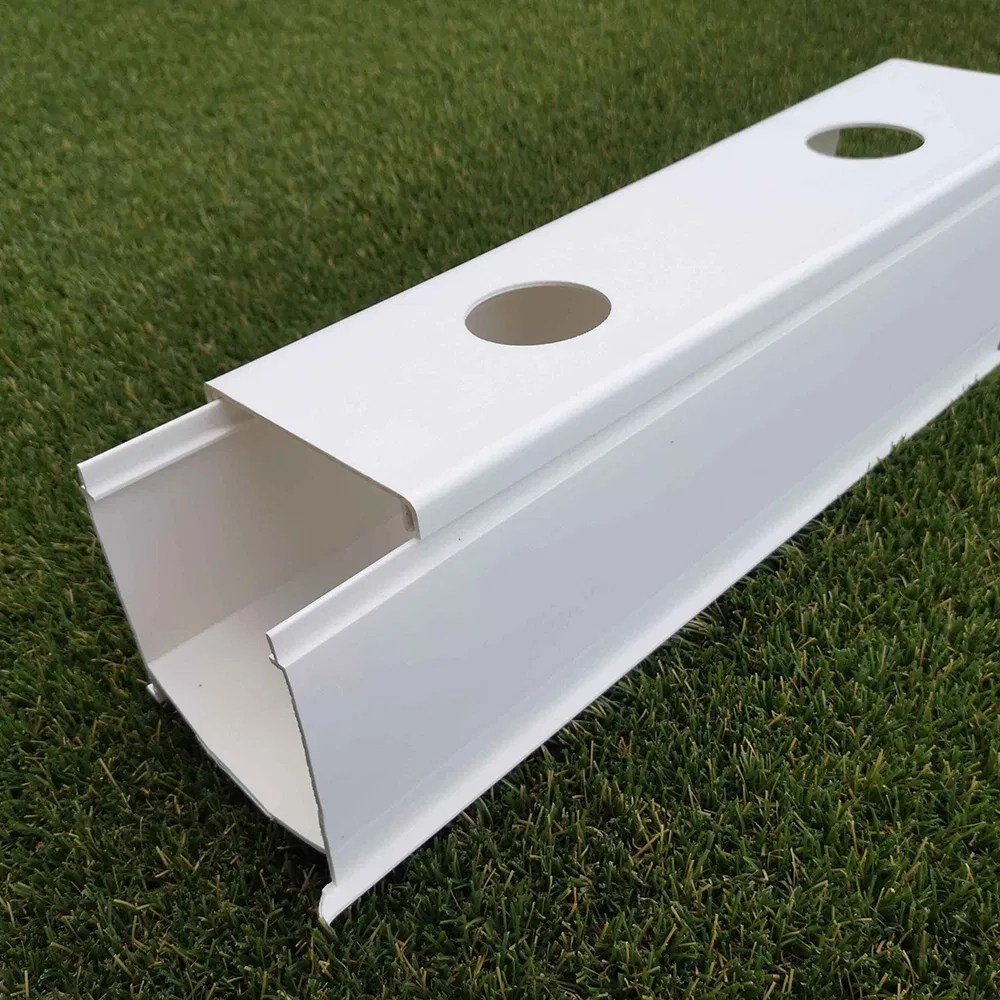 4X4inch PVC Gutter Nft Channel Hydroponics System China Hydroponics