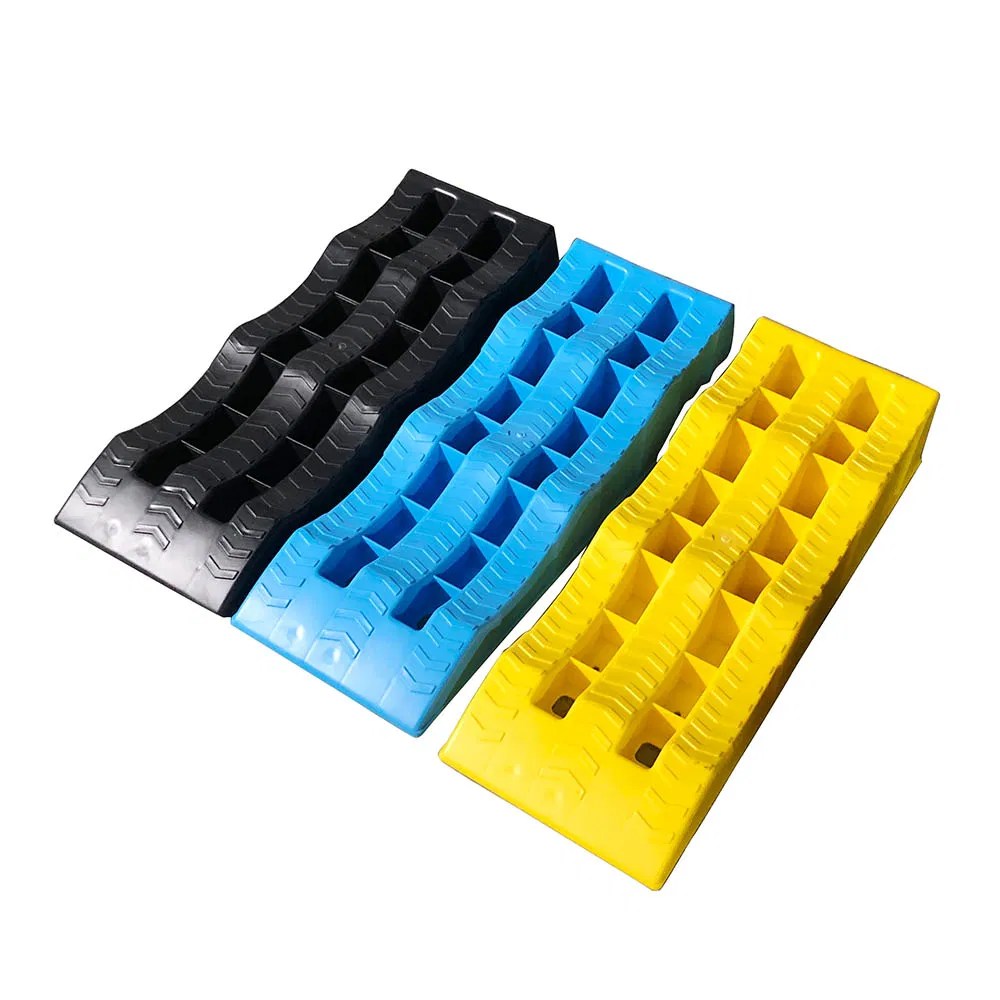 Leveling Ramp Car RV Camper Trailer Leveler Wheel Chock Stabilizing