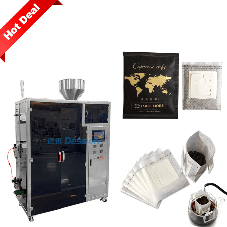 Dession Automatic Drip Coffee Inner and Outer Bag Making Packing