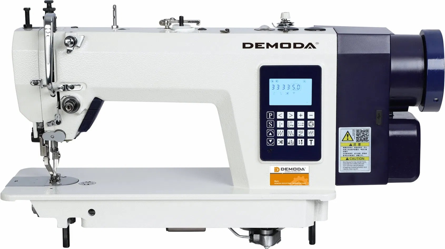 StepbyStep Presser Foot Lift Computer Pattern Synchronizing Machine