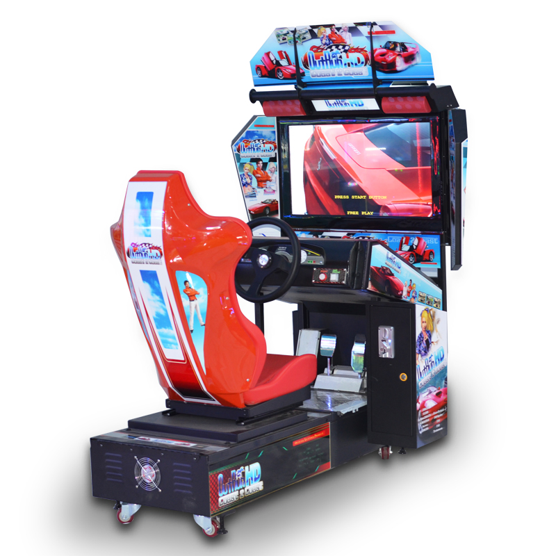Indoor Game Center 32 Inch HD Outrun Arcade Racing Game Machine