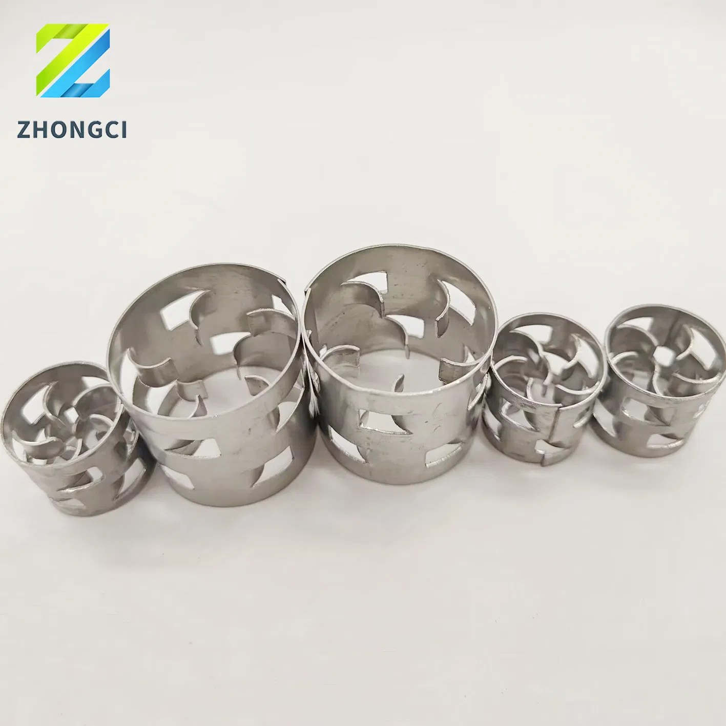50mm Pall Rings Metal Random Distillation Column Packing China 50mm