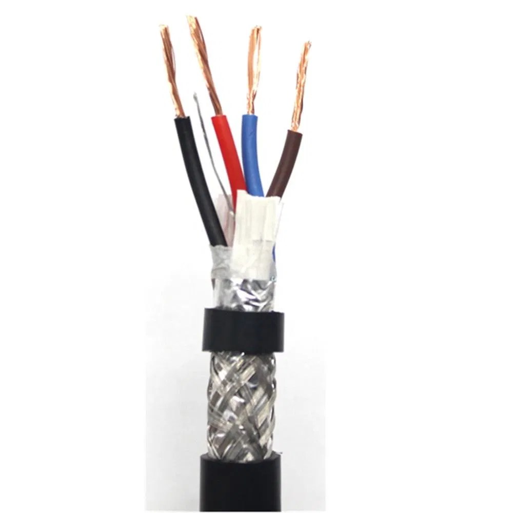 Customized Color Flexible Belden Twisted Pair Shielded Instrument Cable