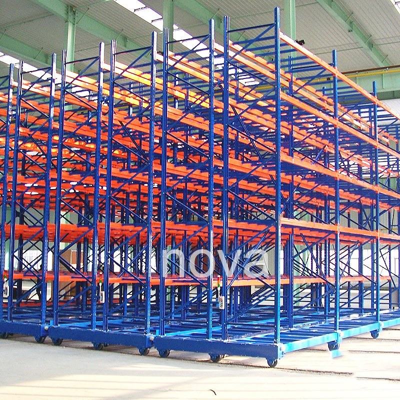 Warehouse Storage Inventory Shelf Heavy Duty Rack Movable Pallet