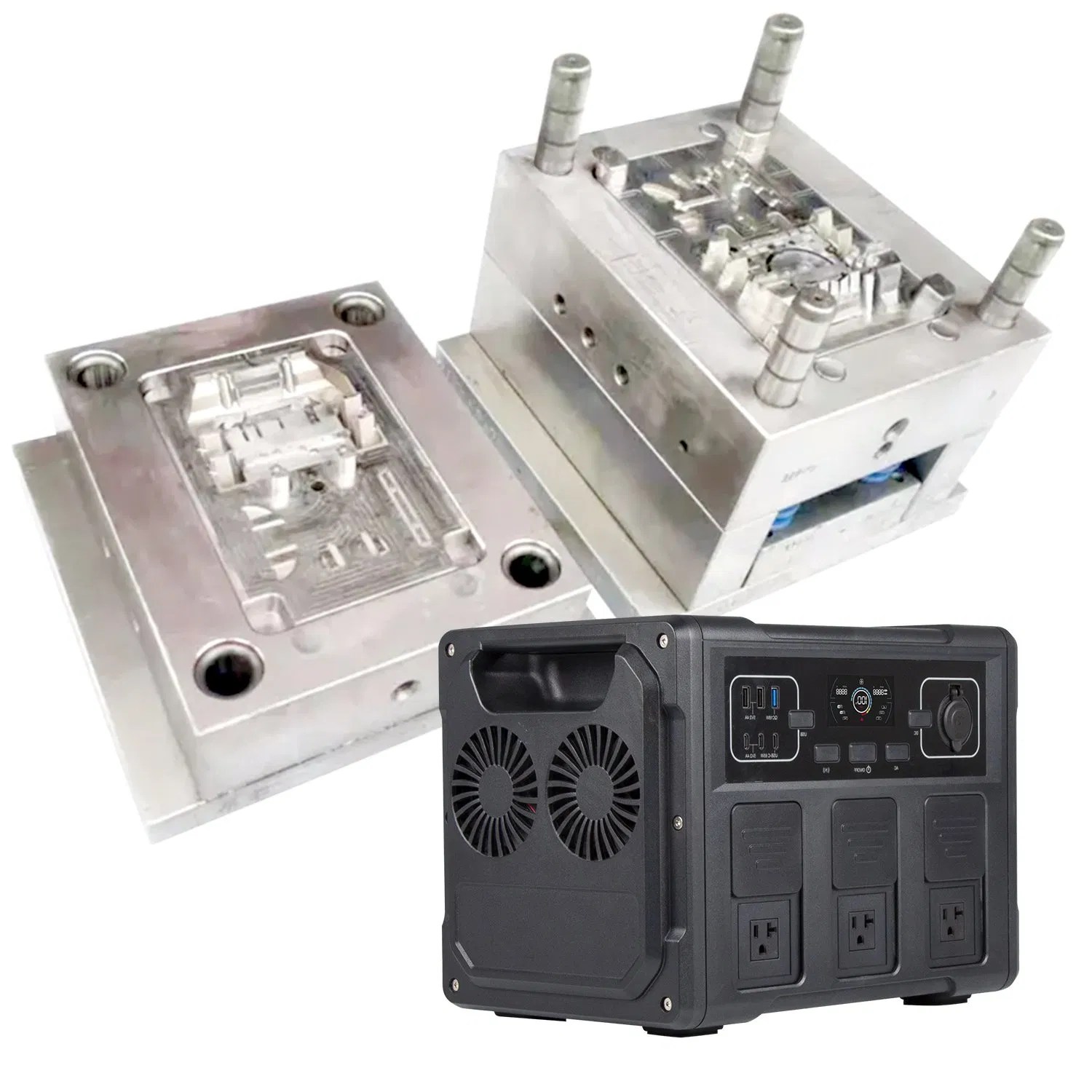 Computer Injection Table Mold Accessories Molding Plastic Enclosure