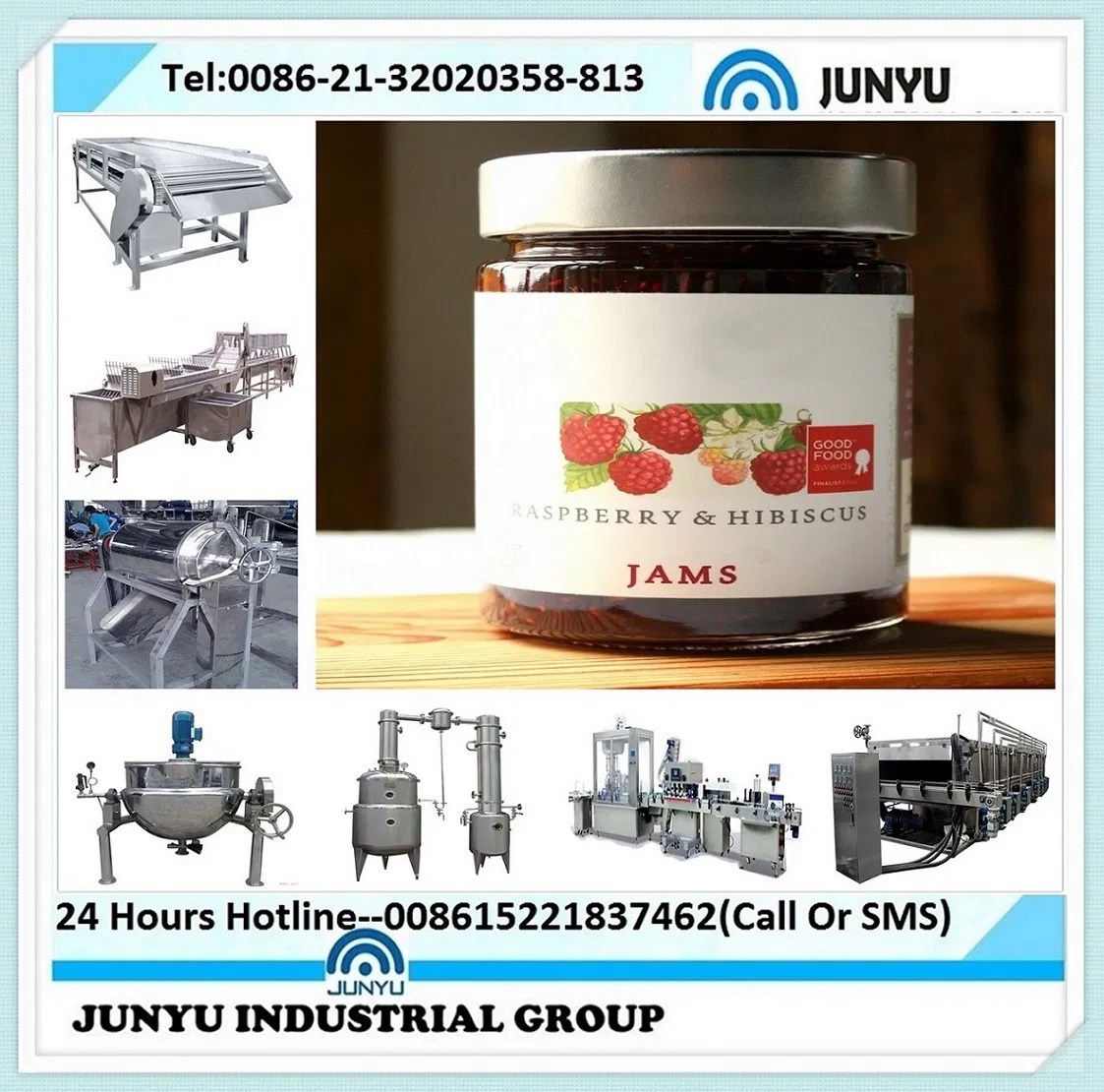 Industrial Raspberry Jam Making Machine Production Line Raspberry Jam