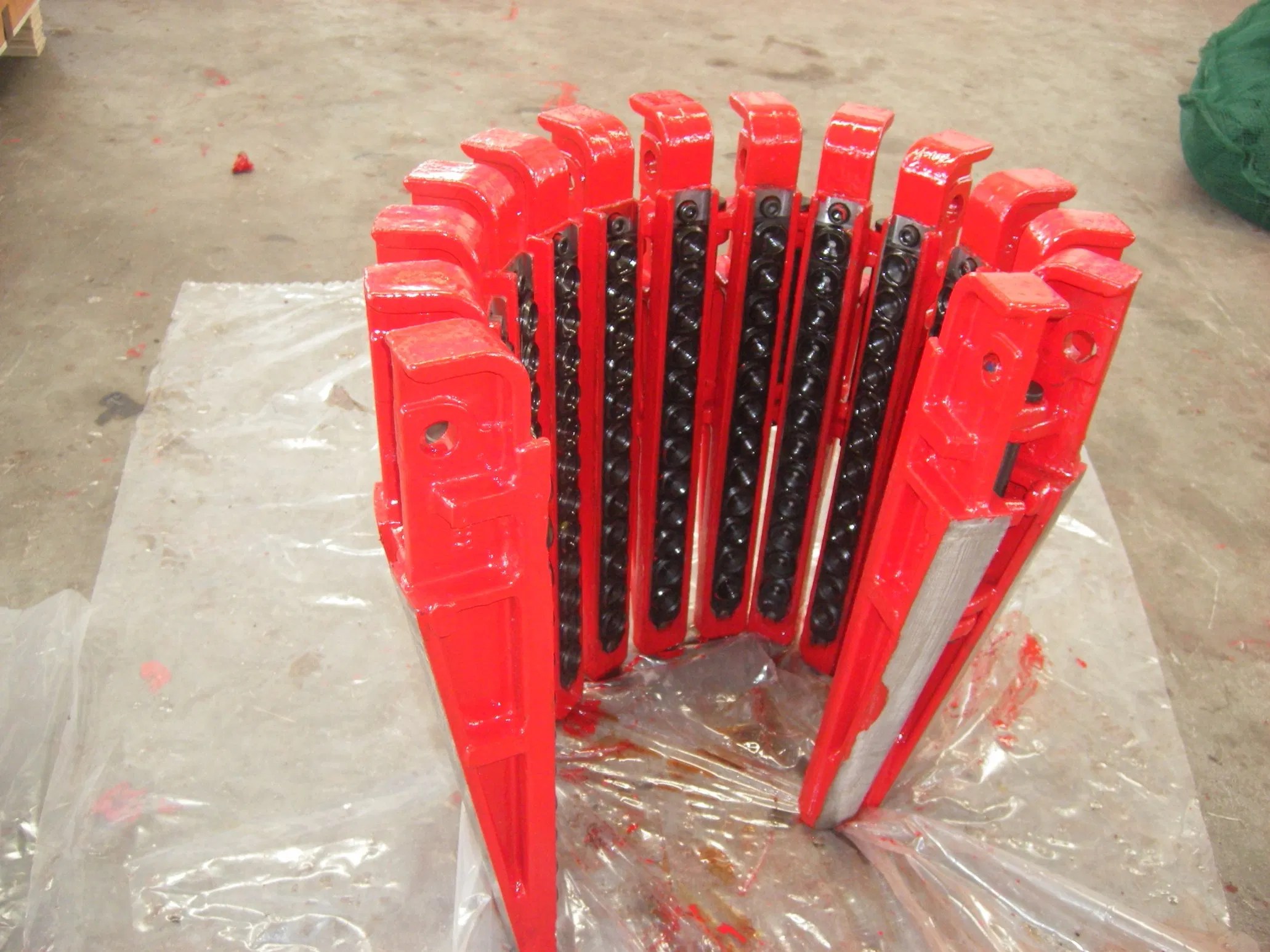 API 7K Drilling Rig Wellhead Tools Casing Slips Type Cms China Cms