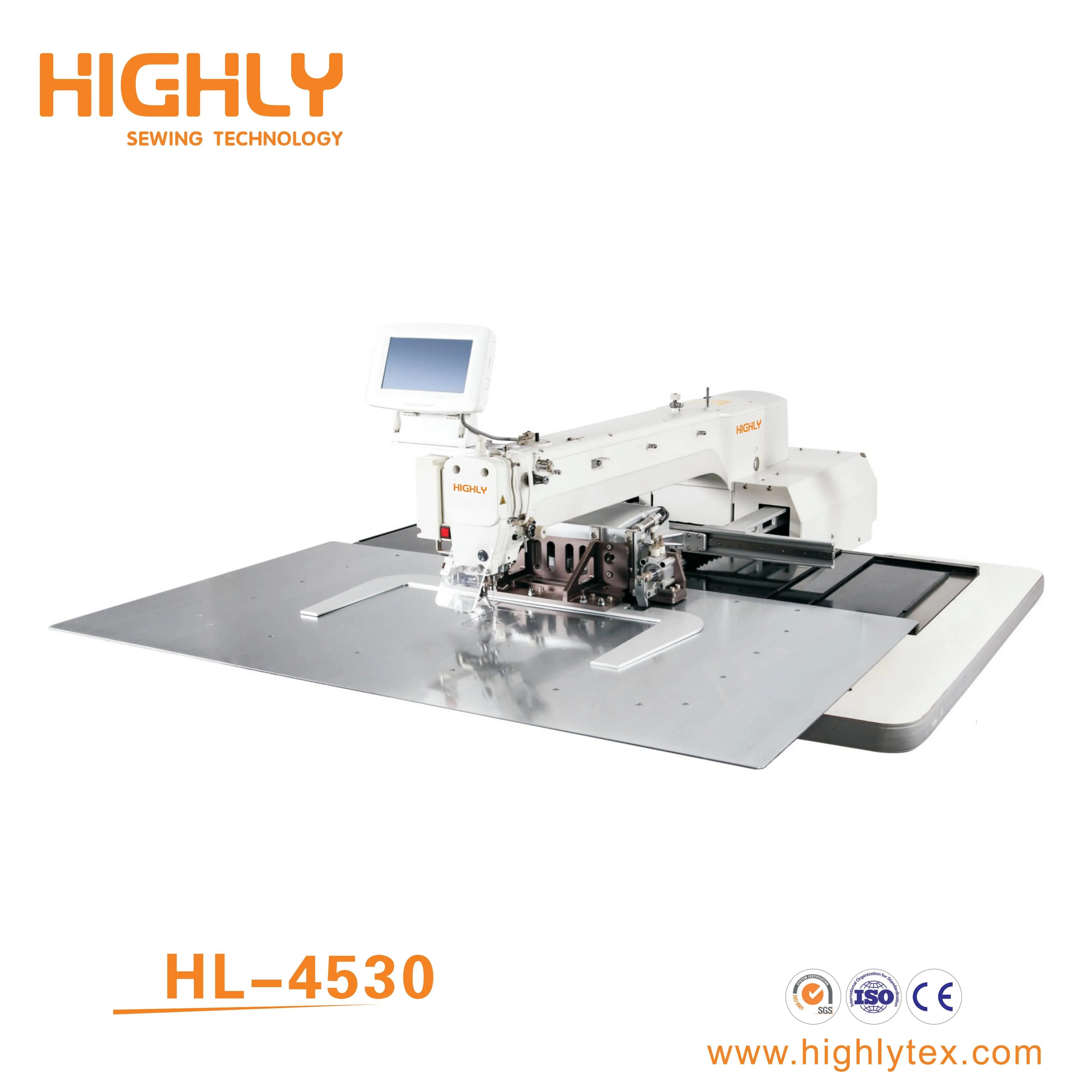 4530 Programmable Computer Pattern Sewing Machine for Leather Wallet