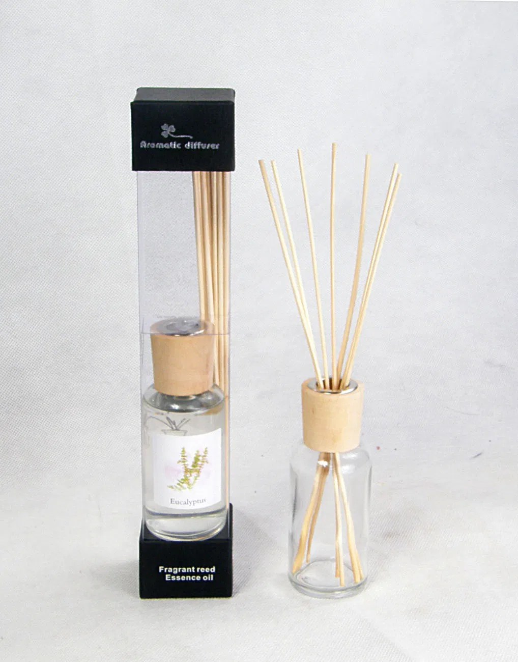 China Fragrance Reed Diffuser Set Air Freshener Essential Oil Rattan