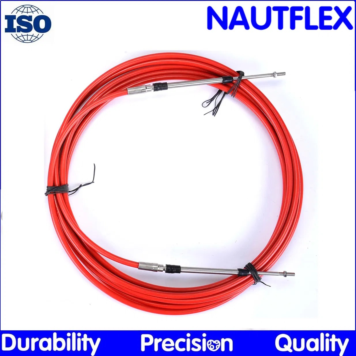 Nautflex Engine Control Cable 33c, 1032 Threaded Marine Engine Cable
