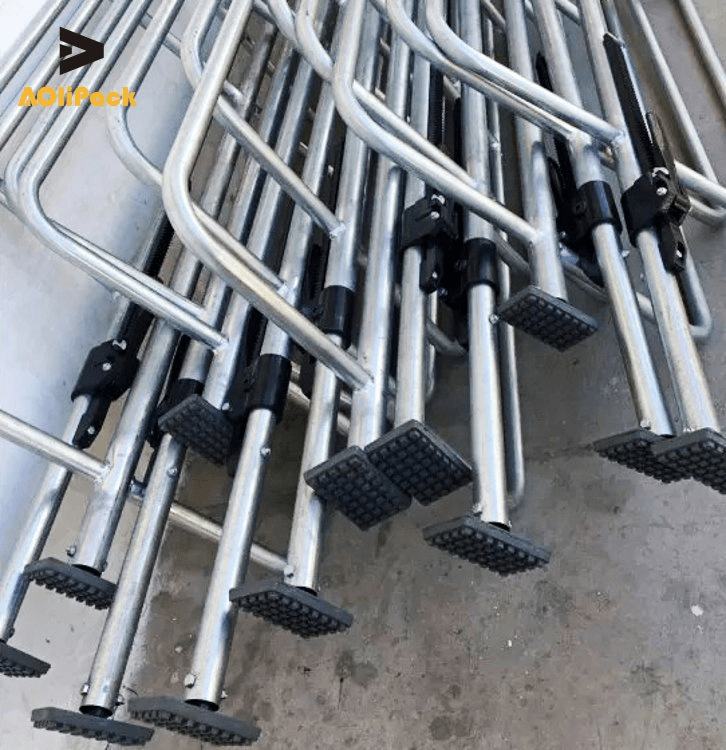 Adjustable Ratcheting Container Stabilizer Cargo Logistics Control Load