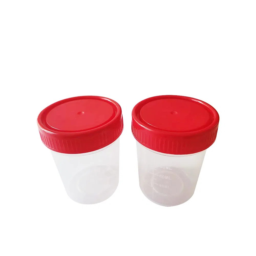 Plastic Urine Sample Cup Urine Collection Container Stool Collection