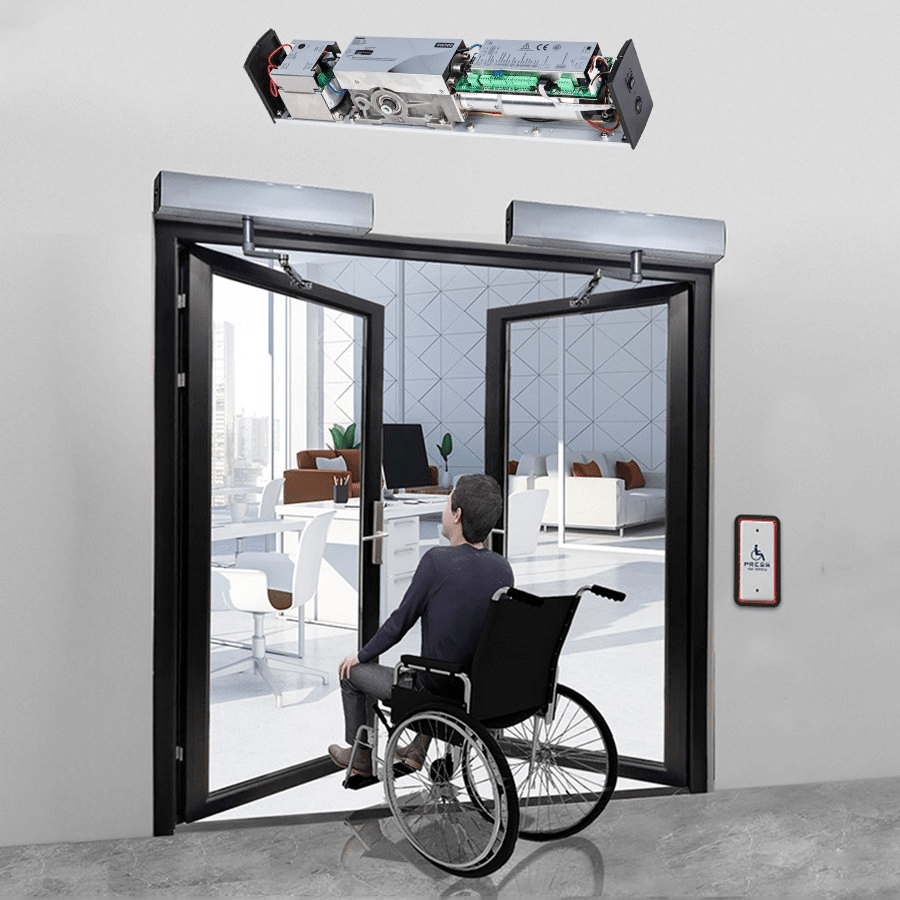 Automatic Disabled Toilet Door System China Dfa 127 Automatic Swing
