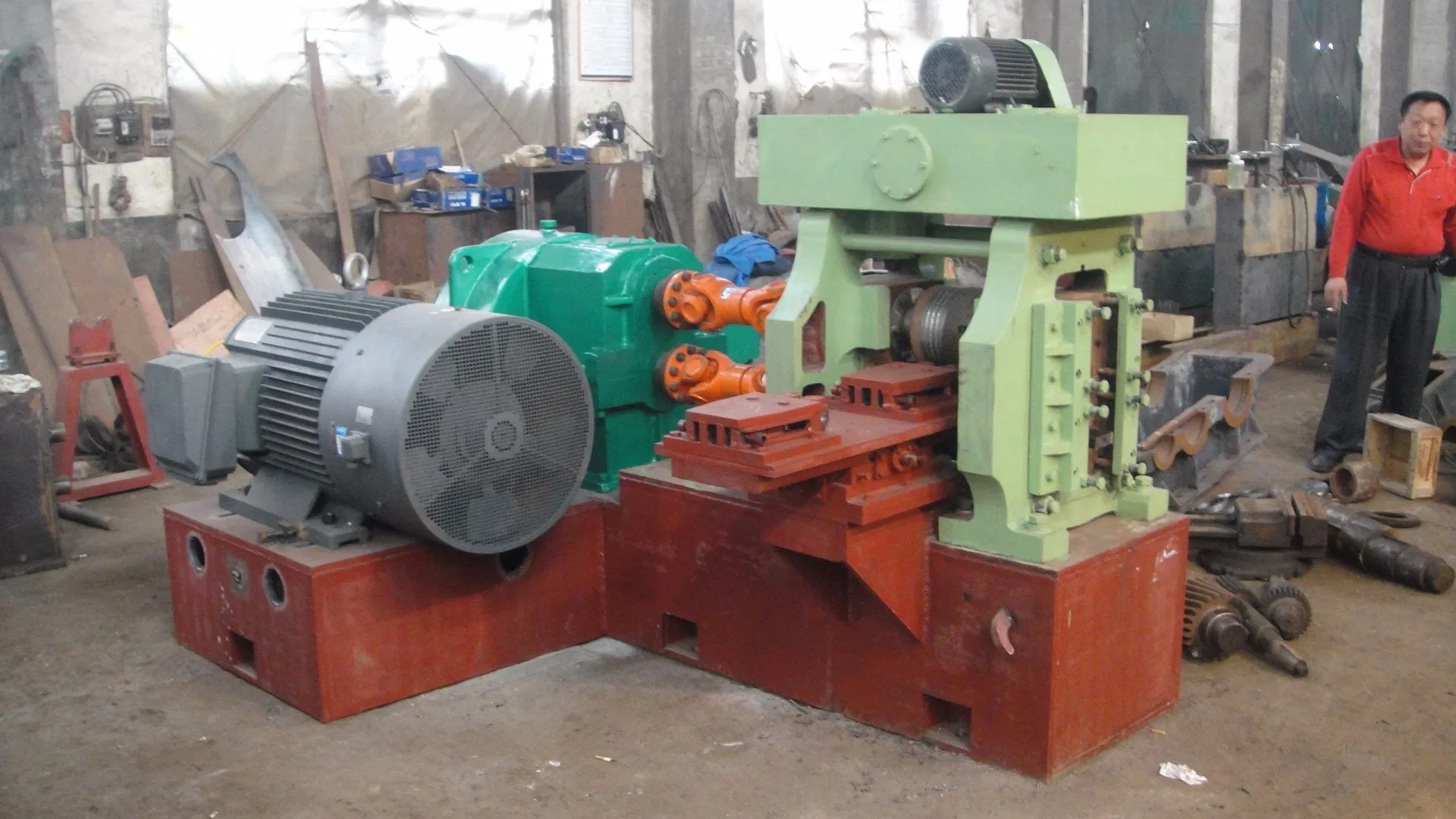 Two Ribbed Rebar Steel Cold Rolling Machine/Cold Rolling Mill China Two Ribbed Rebar Steel