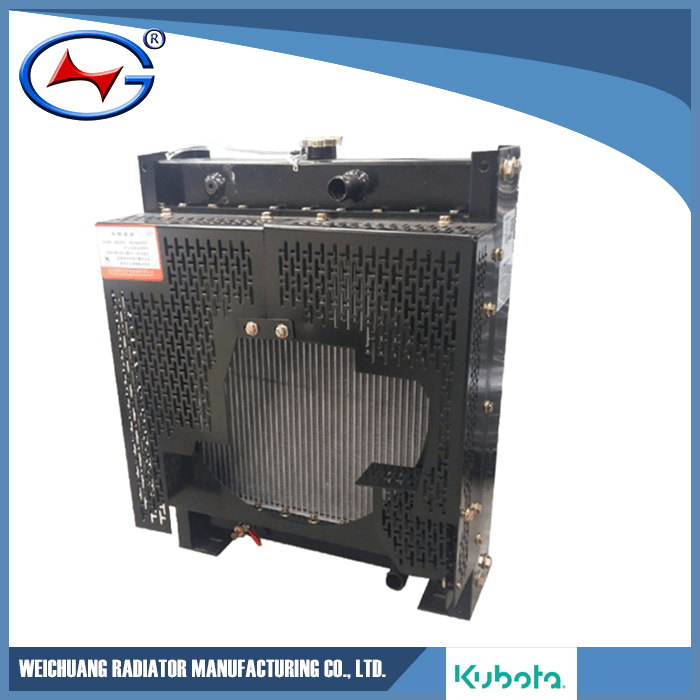 V1505 Kubota Generator Customized Radiator Aluminum Radiator Genset