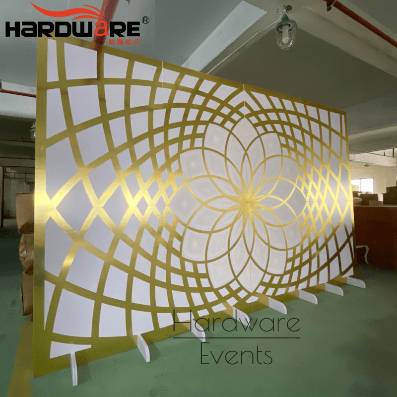 Big Size Customized PVC Panel Backdrops for Wedding China PVC Event