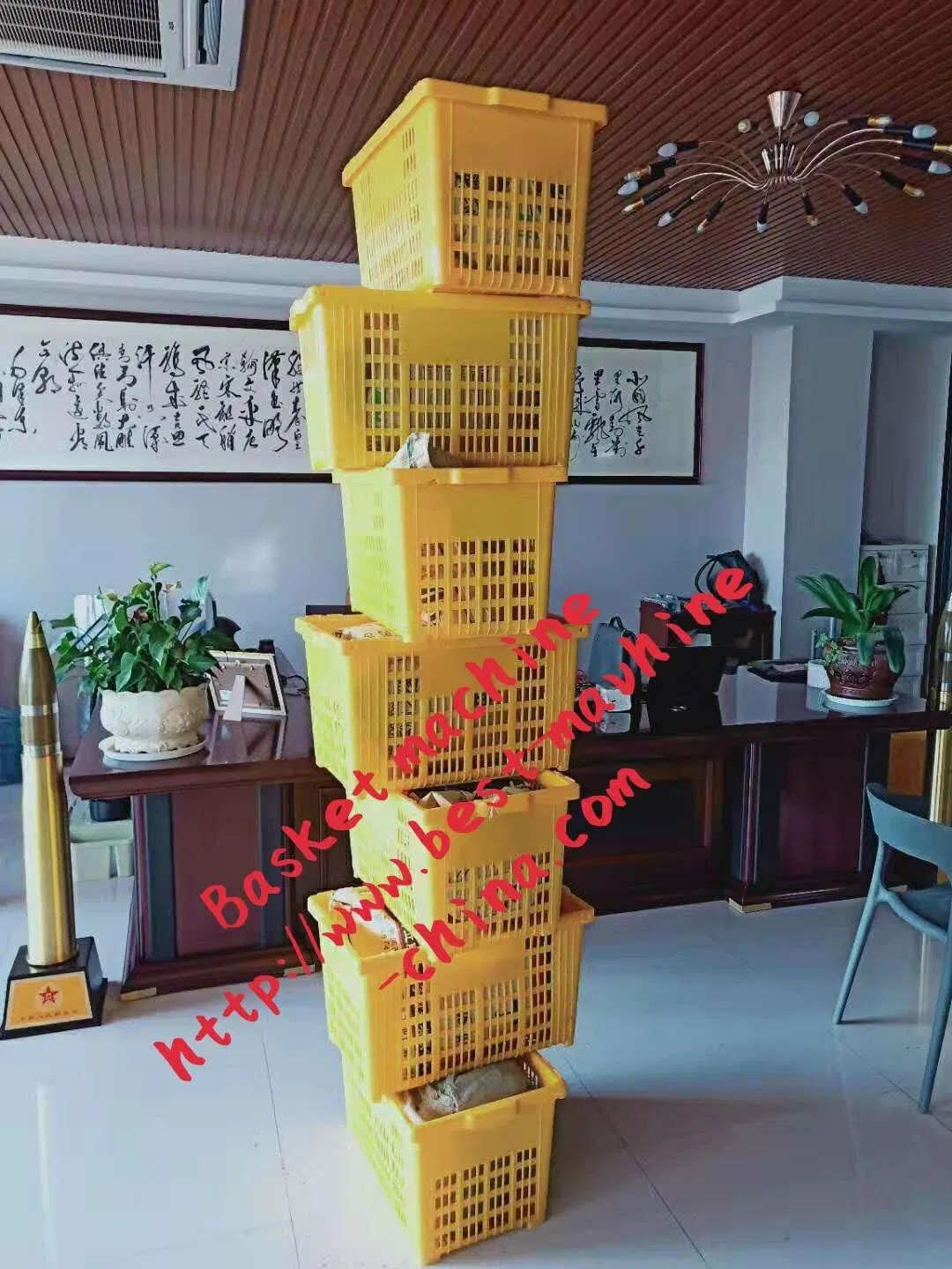 Plastic Box/Fruit Basket Injection Molding Machine/Making Machine