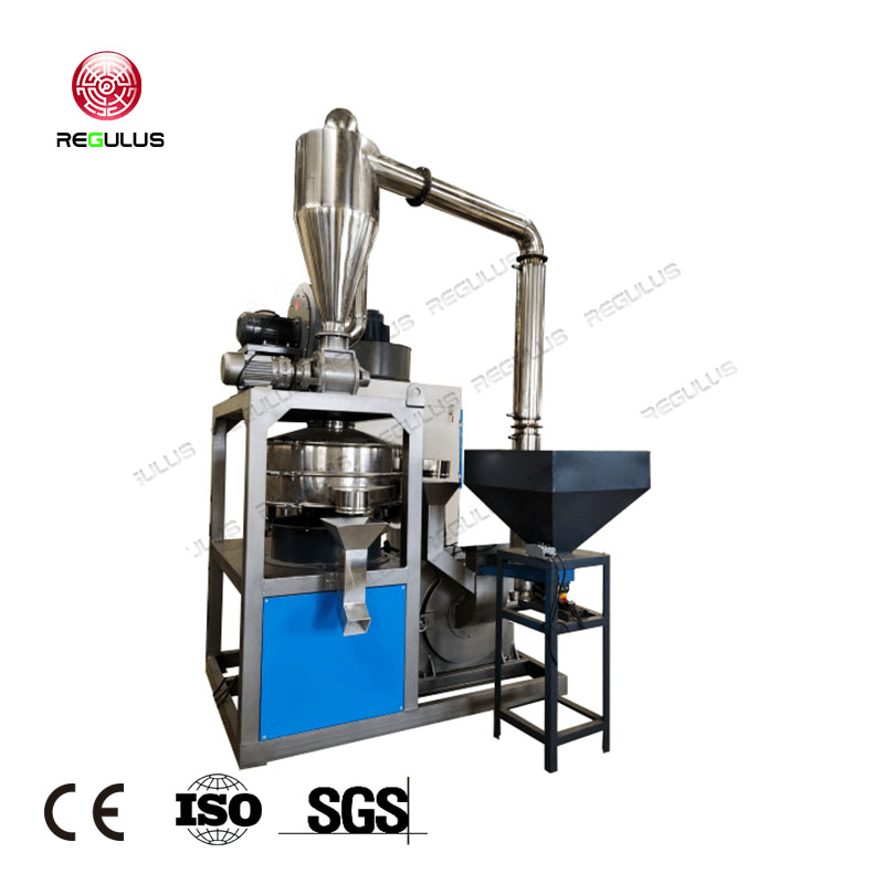 Automatic PP PE PVC Grinding Machine Plastic Powder Making Pulverizer