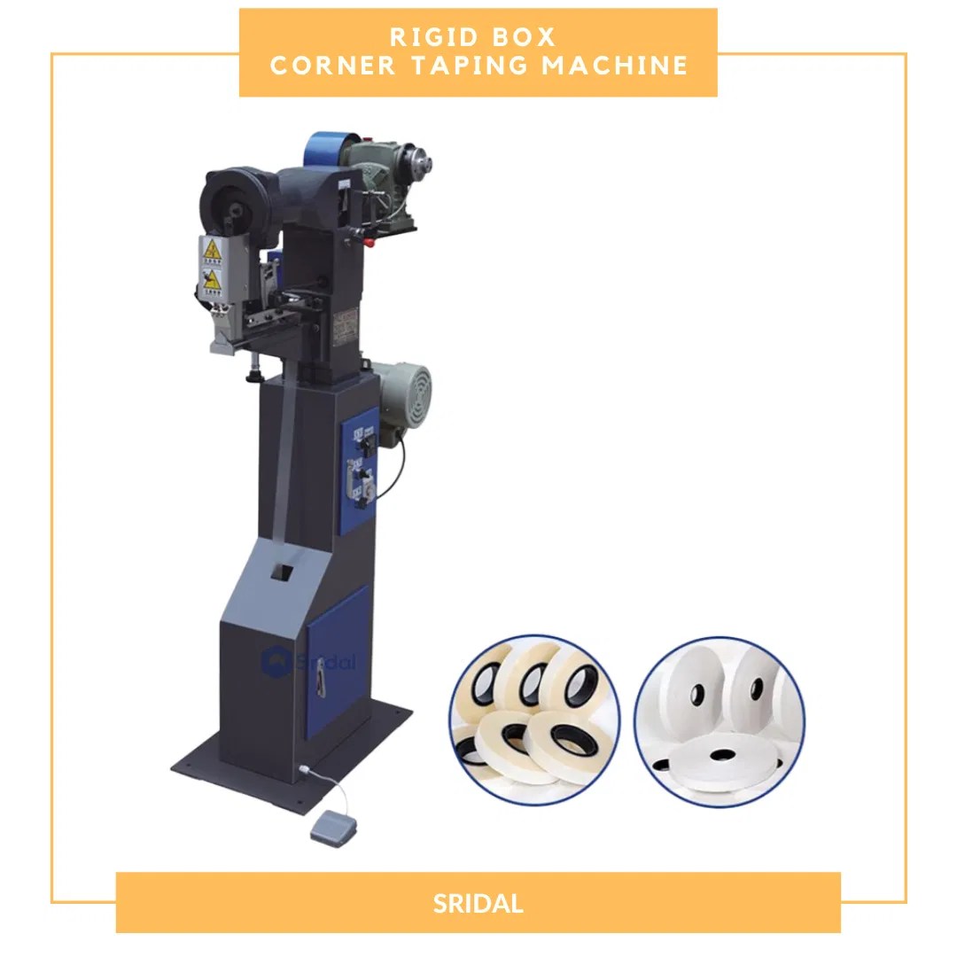 Tj40 Rigid Box Corner Taping Machine Angle Taping Machine and Pasting