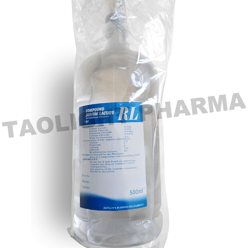 Sodium Lactate Ringer′s Injection Infusion Ringer China Infusion and