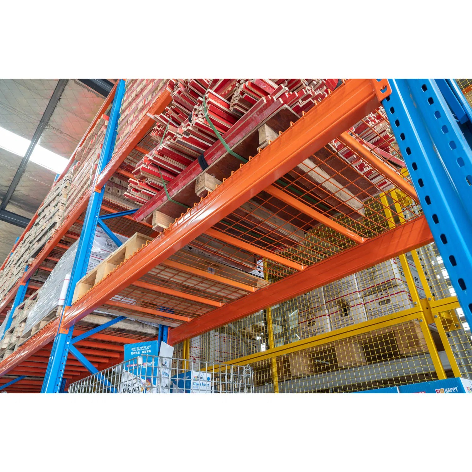Heavy Duty Warehouse Storage Steel Metal Stacking Racking Pallet Racks